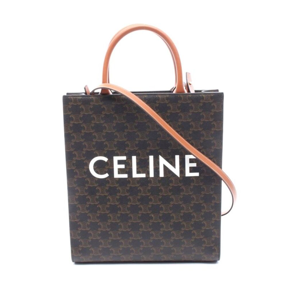 Celine Small Vertical Cabas Trionf 2WAY Tote Bag